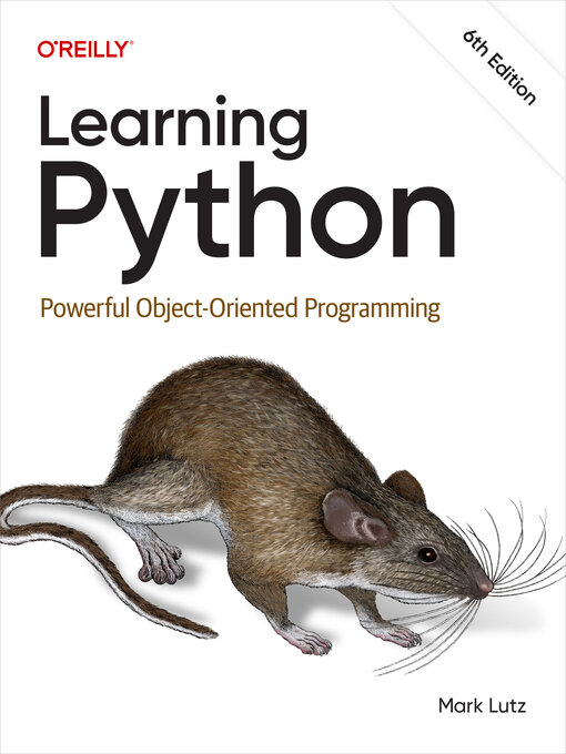 Title details for Learning Python by Mark Lutz - Wait list